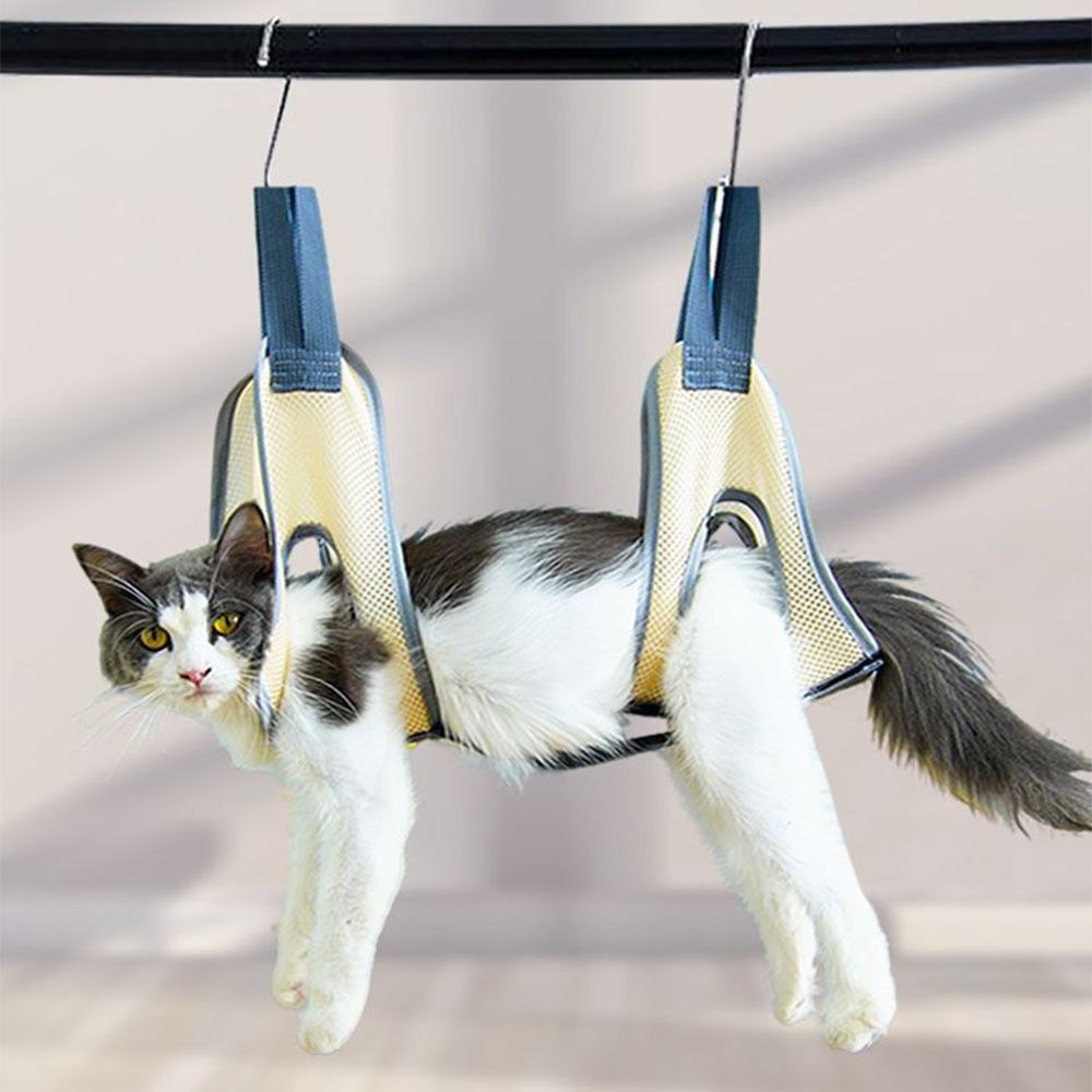 Pet Grooming Hammock Sling Restraint - Подвесная гамак-сетка для груминга кошек с