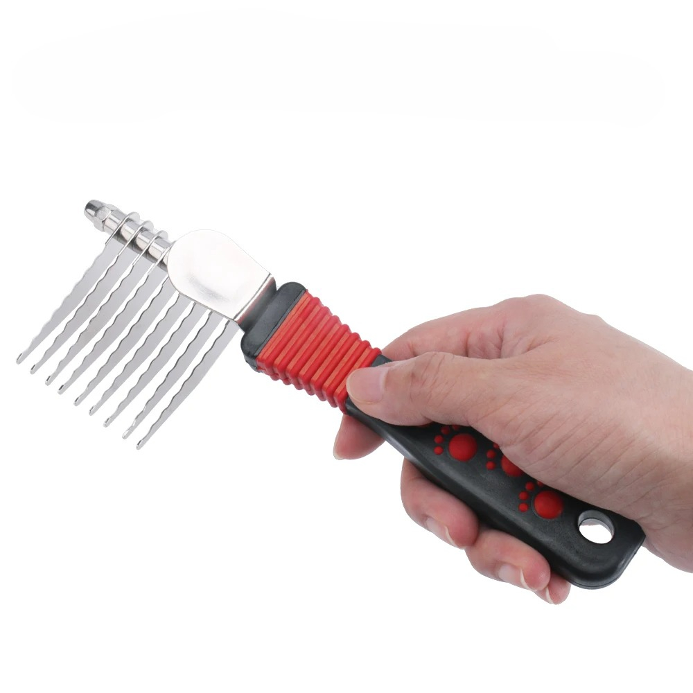 Undercoat Rake Dematting Tool Dog Shedding - Щетка для удаления подшерстка и распутывания