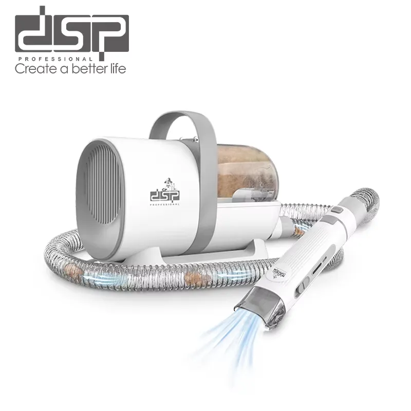 Cordless Dog Clippers Low Noise Grooming - Профессиональный набор для груминга животных DSP: