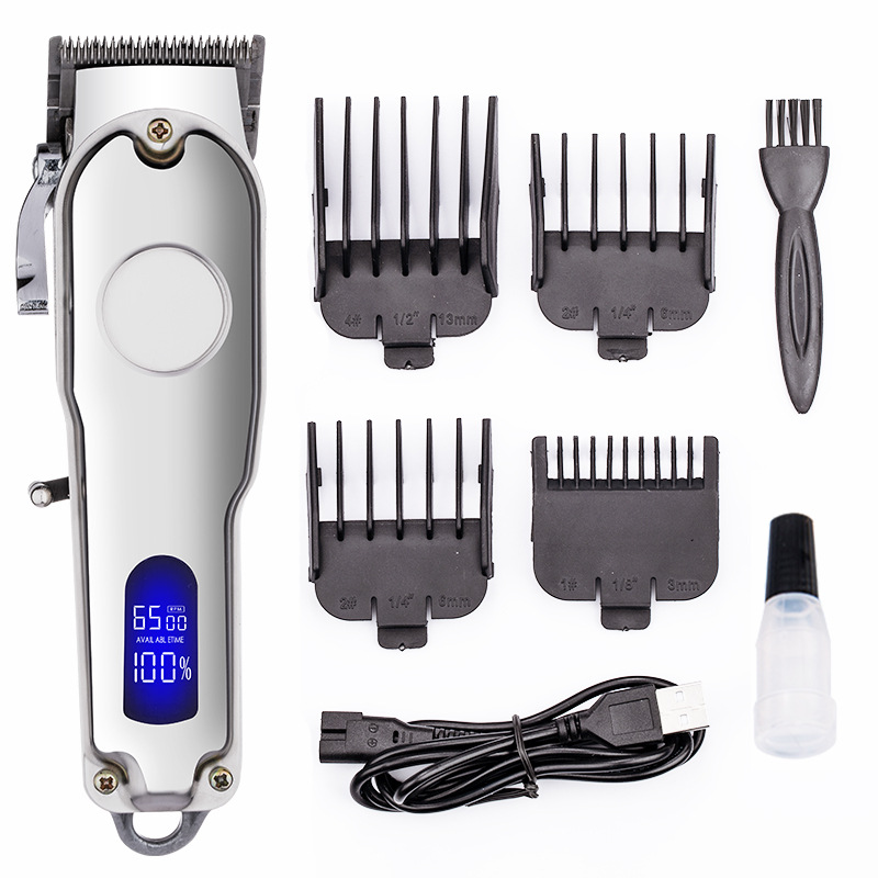 Cordless Dog Clippers Low Noise Grooming - Мощная профессиональная электрическая машинка для стрижки