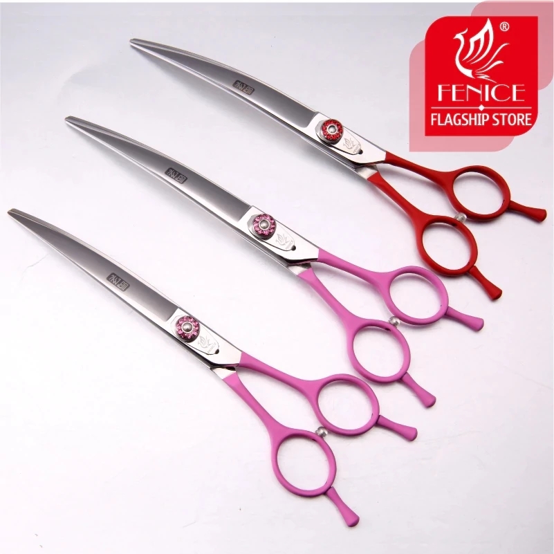Профессиональные изогнутые нож – обзор и цена Professional Pet Grooming Scissors Curved
