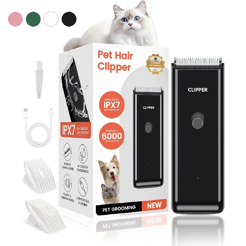 Беспроводная машинка для стриж – обзор и цена Cordless Dog Clippers Low Noise Grooming