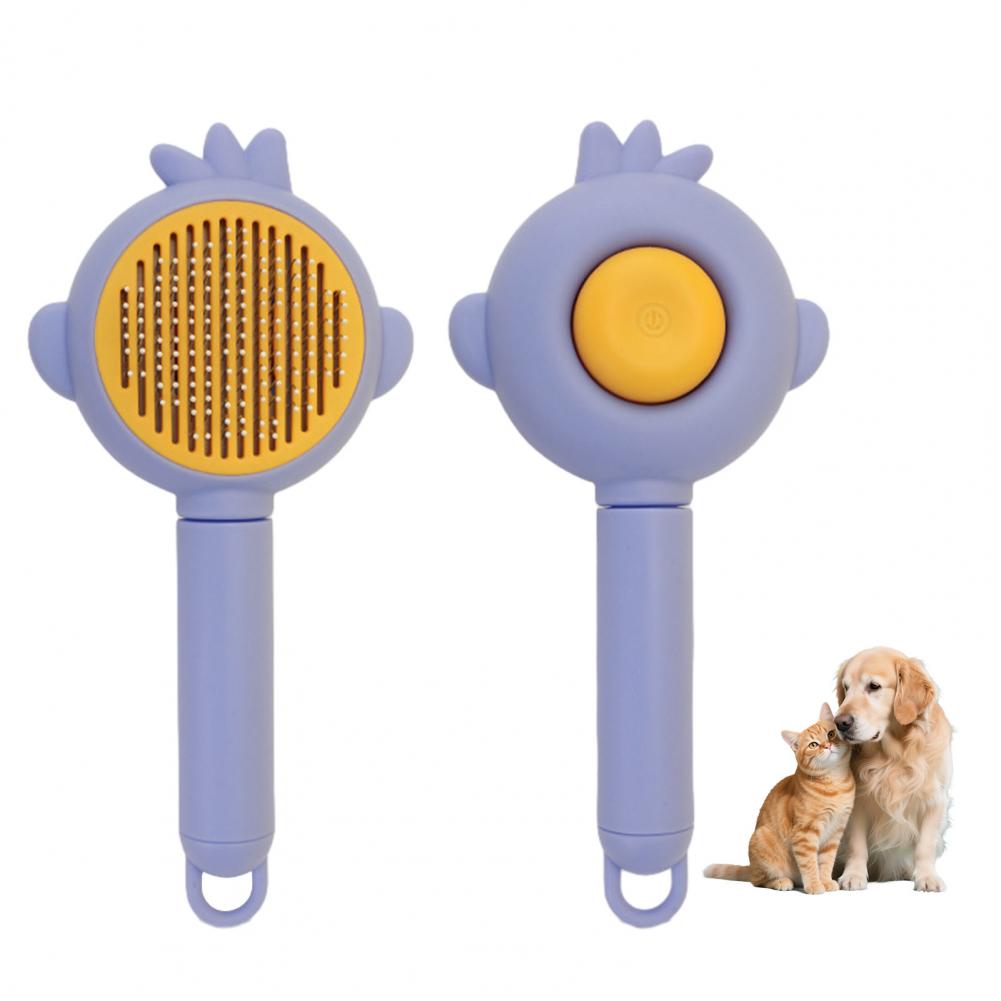 Щетка для груминга кошек, само – обзор и цена Slicker Brush Self Cleaning Pet Grooming