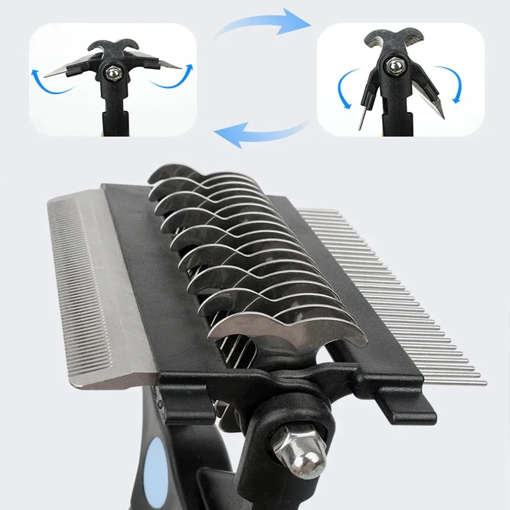 Щетка для удаления шерсти живо – обзор и цена Undercoat Rake Dematting Tool Dog Shedding
