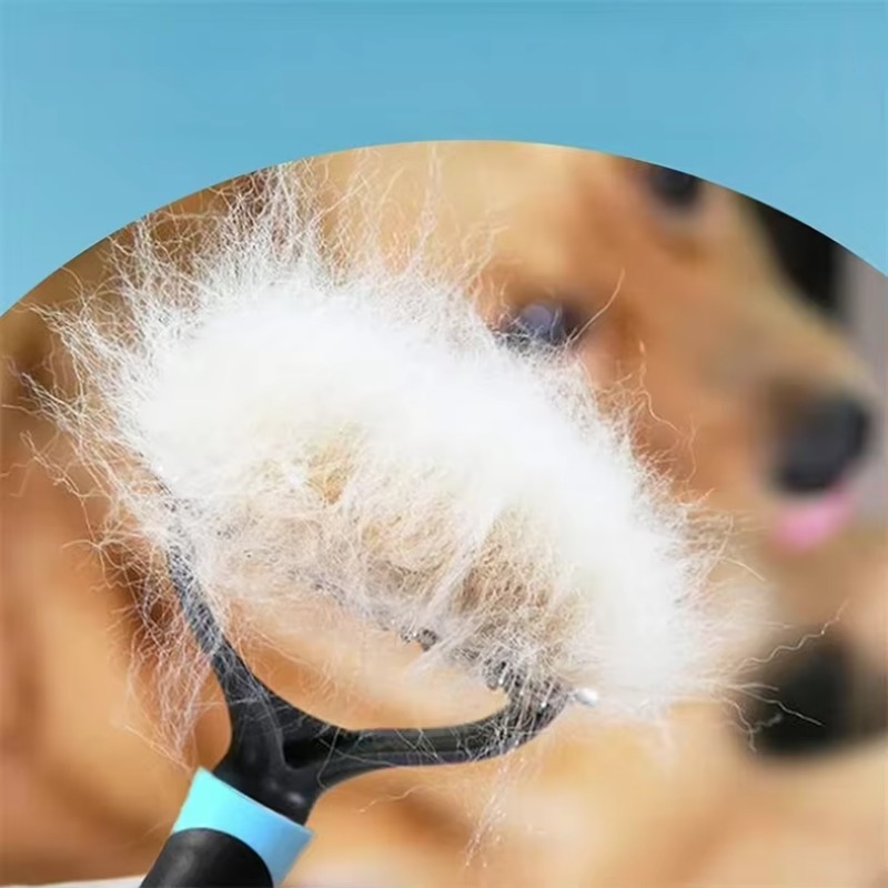 Профессиональная щетка для уда – обзор и цена Undercoat Rake Dematting Tool Dog Shedding