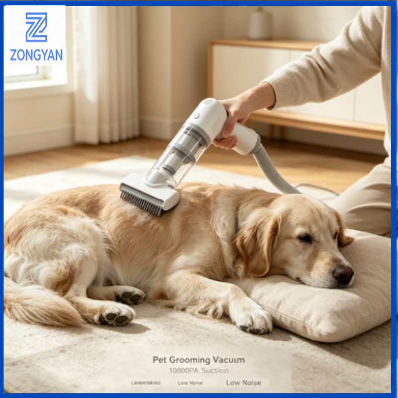 Беспроводной пылесос для ухода – обзор и цена Pet Grooming Vacuum Suction Kit 5 In 1