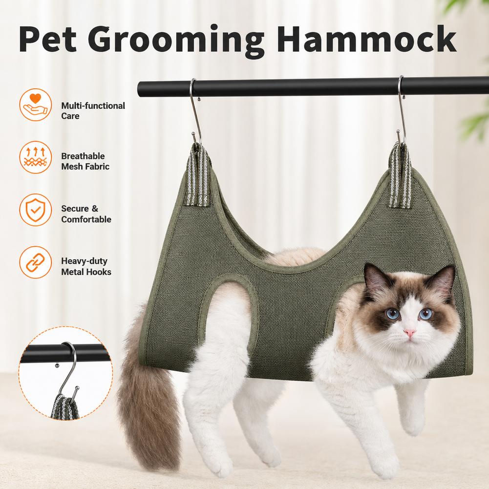 Гамак-шлейка для ухода за дома – обзор и цена Pet Grooming Hammock Sling Restraint
