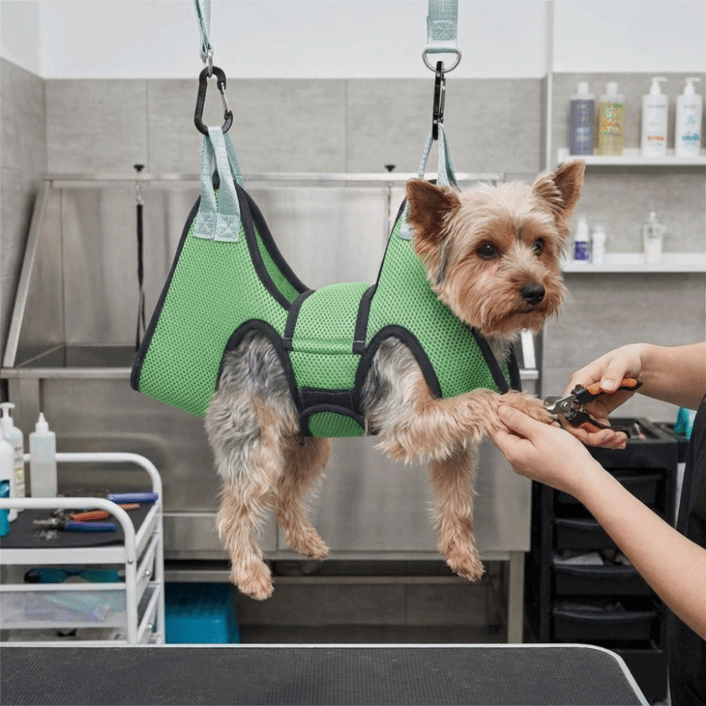 Регулируемая сетчатая подвесна – обзор и цена Pet Grooming Hammock Sling Restraint