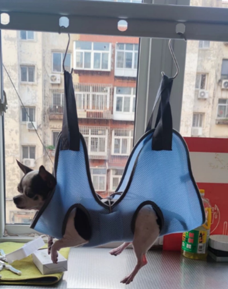 Подвесная сумка-гамак для уход – обзор и цена Pet Grooming Hammock Sling Restraint
