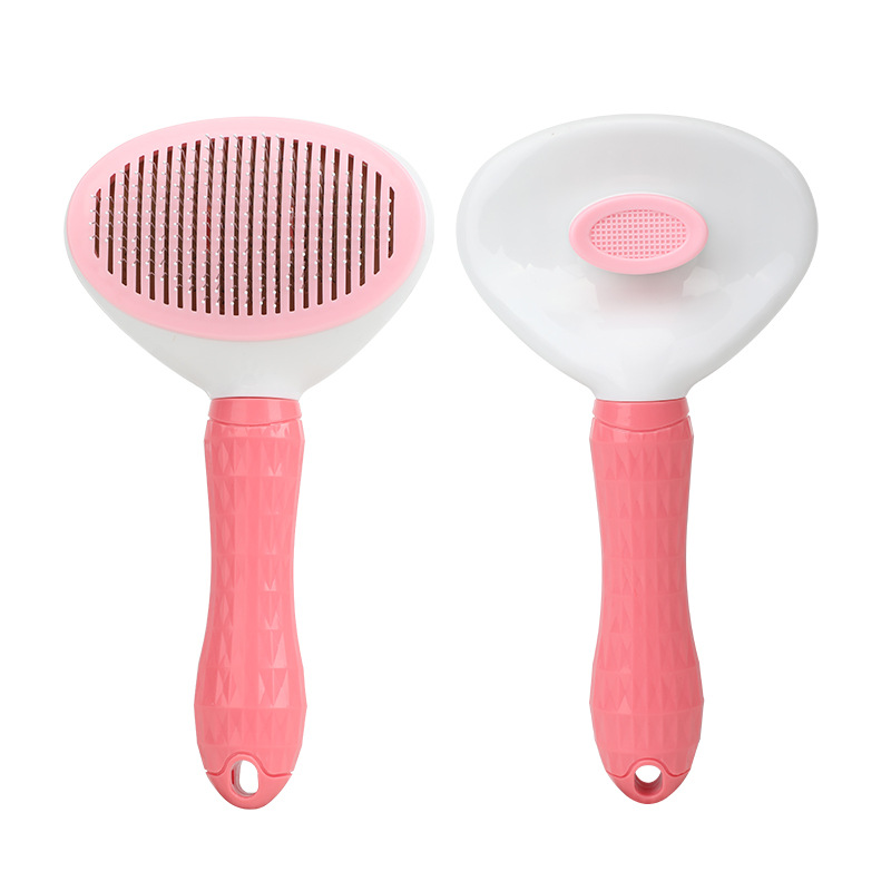 Щетка для ухода за шерстью кош – обзор и цена Slicker Brush Self Cleaning Pet Grooming