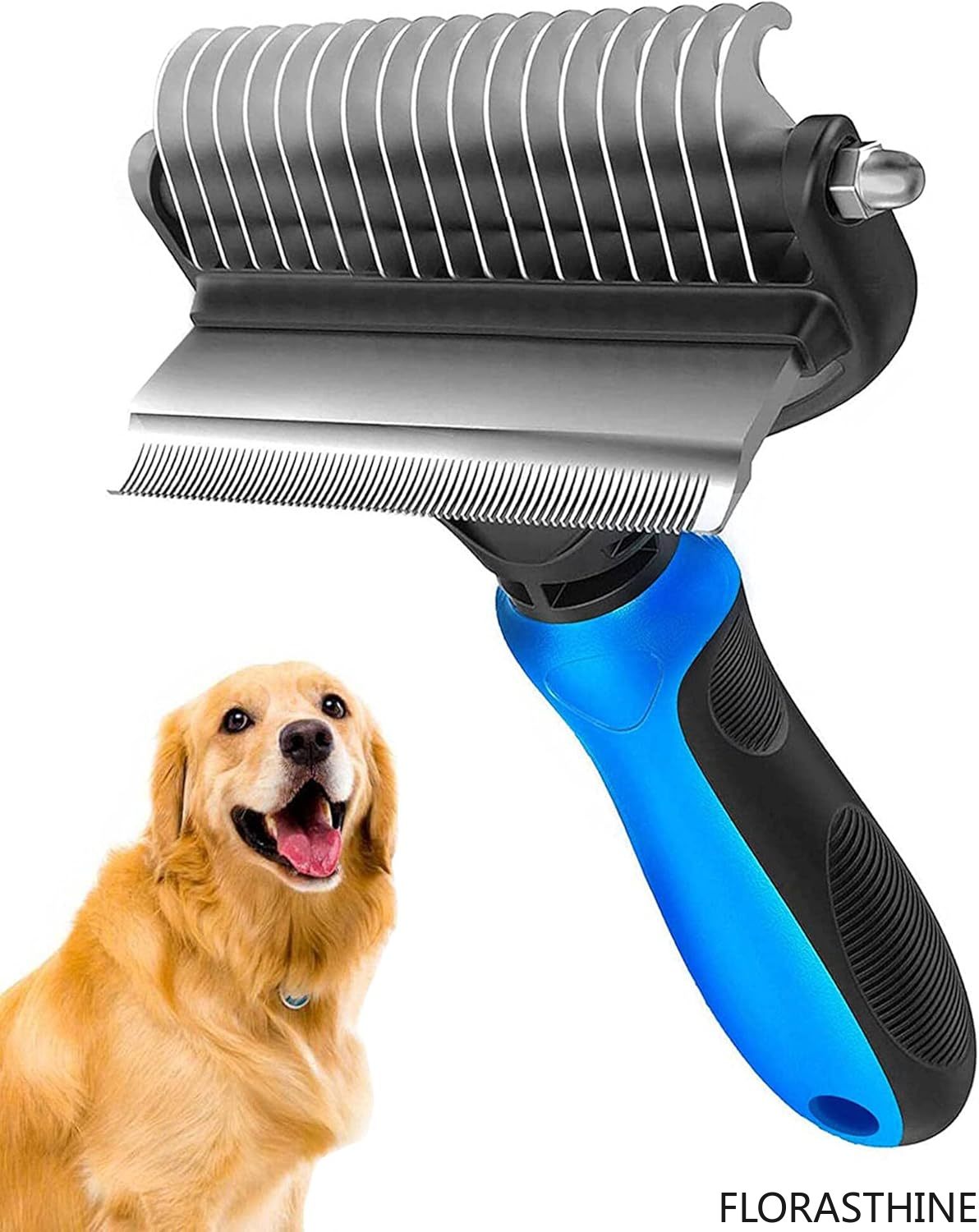 Щетка для ухода за шерстью жив – обзор и цена Undercoat Rake Dematting Tool Dog Shedding