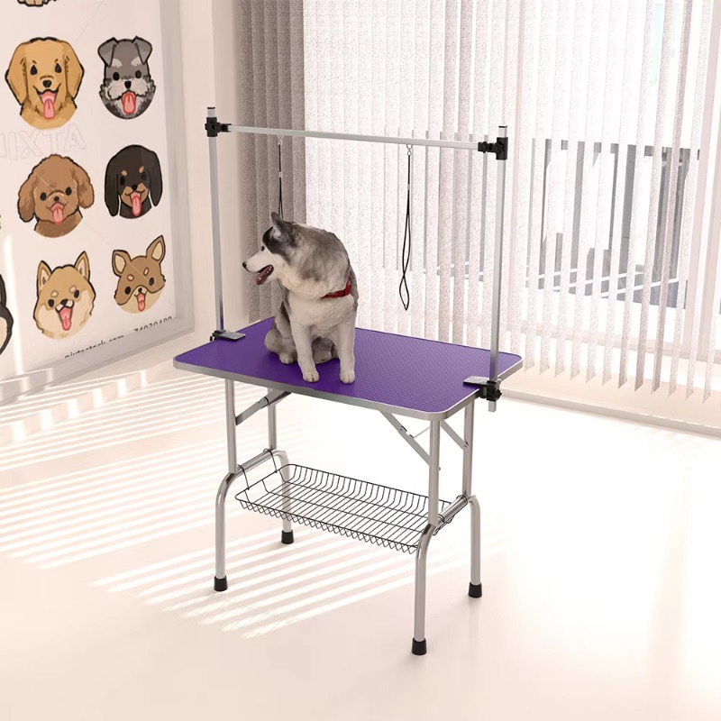 36-дюймовый складной стол для  – обзор и цена Folding Pet Grooming Table Arm Clamp