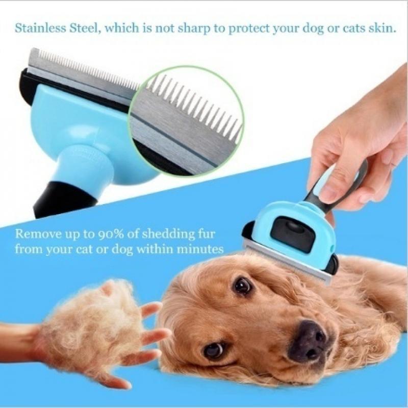 Щетка для ухода за домашними ж – обзор и цена Undercoat Rake Dematting Tool Dog Shedding