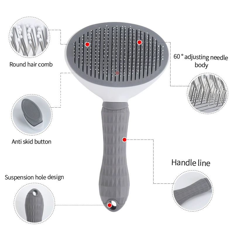 Щетка для самоочистки Pet One  – обзор и цена Slicker Brush Self Cleaning Pet Grooming