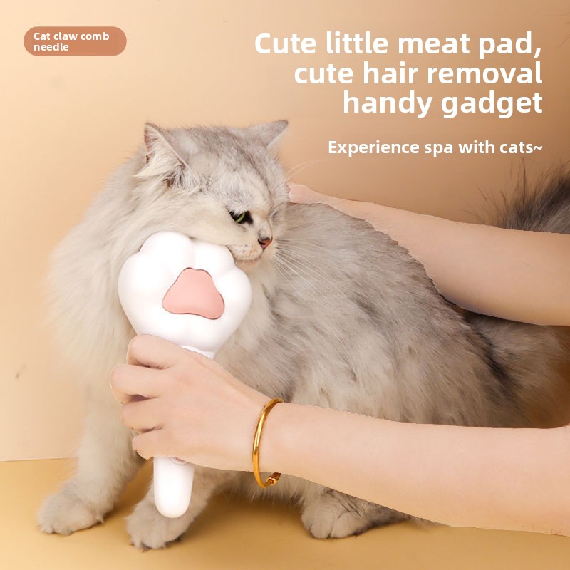 Щетка для груминга животных, с – обзор и цена Slicker Brush Self Cleaning Pet Grooming