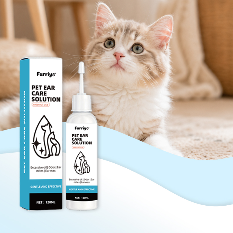 Раствор для чистки ушей кошек  – обзор и цена Dog Ear Cleaner Solution Drops Wash