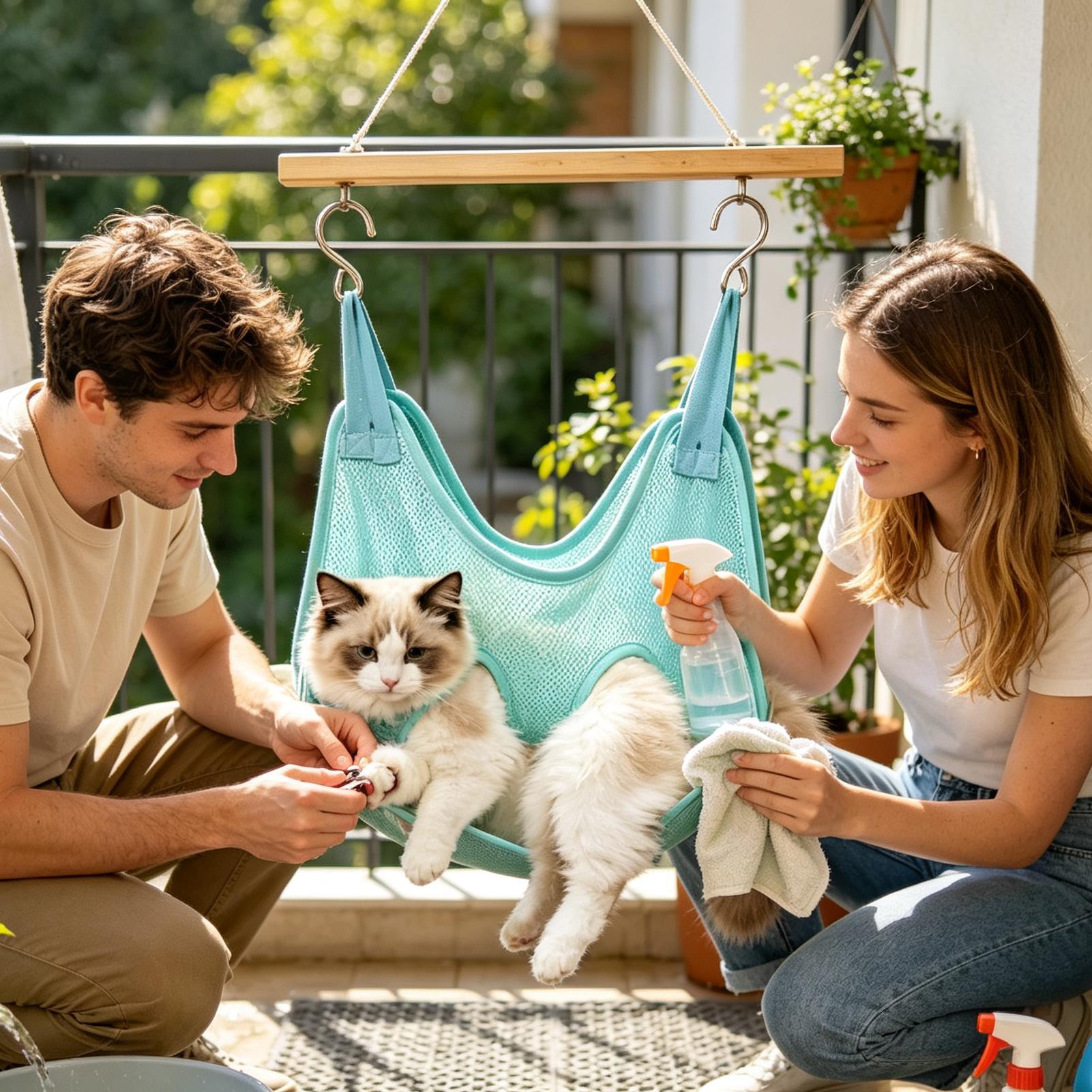 Гамак для ухода за домашними ж – обзор и цена Pet Grooming Hammock Sling Restraint