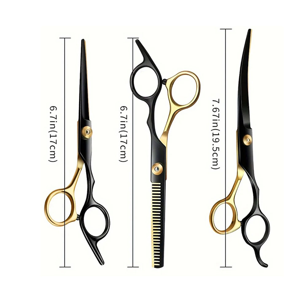 Профессиональные 7-дюймовые из – обзор и цена Professional Pet Grooming Scissors Curved