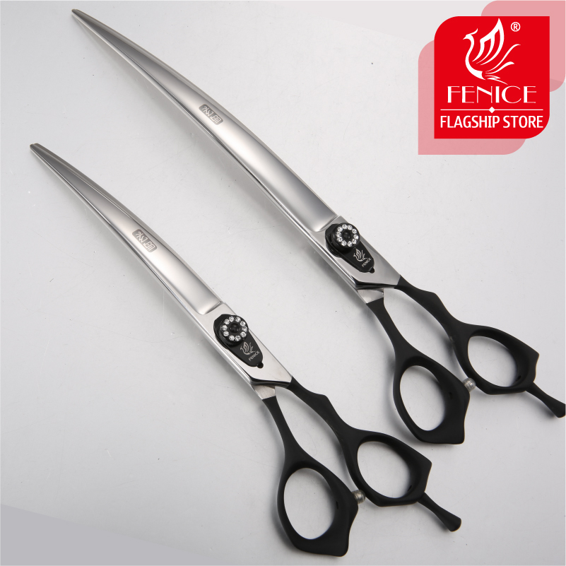 Fenice 7,5/8/9 дюймов професси – обзор и цена Professional Pet Grooming Scissors Curved